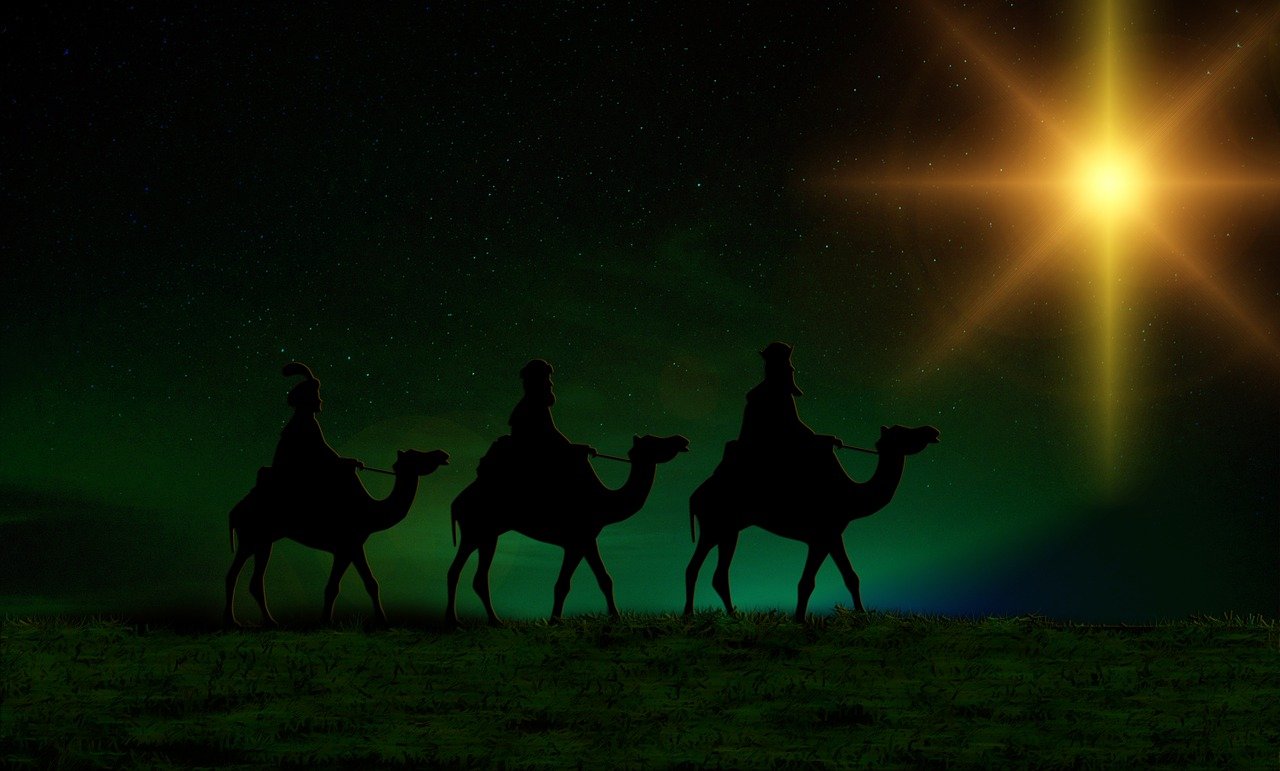 Bild: Silhouette heilige Drei Könige